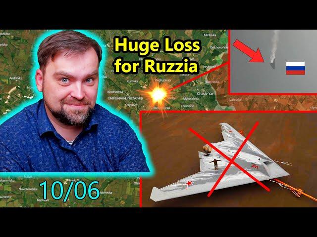 Update from Ukraine | Wow! Ruzzia Lost the Secret Big Aircraft Drone | Shot down in Ukraine