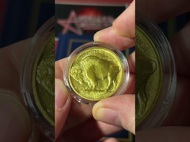 My first ever 1 oz gold coin - 2019 American Gold Buffalo #shorts