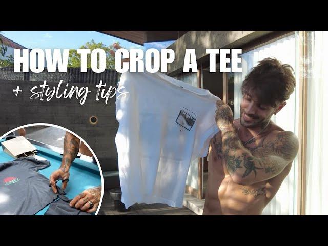 Easy guide to crop shirts