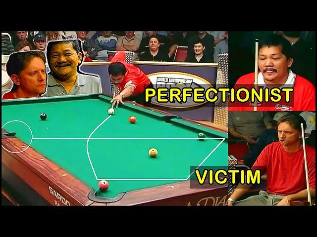 Efren Reyes magic whistle and ballet dancing shocks everyone | Master Class Billiard Seminar