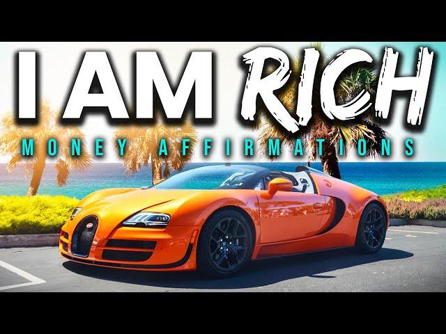 "I AM RICH" Money Affirmations To Attract Wealth (WATCH THIS EVERYDAY!)