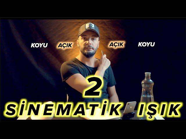 SİNEMATİK IŞIK Nasıl Yapılır 2  Işık Teknikleri , Video Çekim Montaj Teknikleri