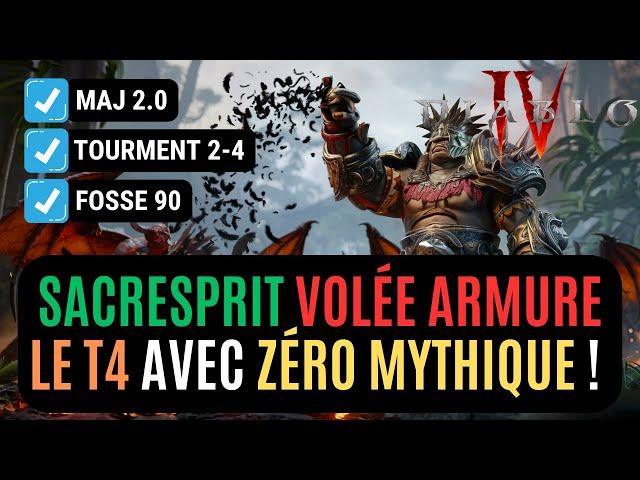 Le Build Du Sacresprit Volée De Plumes Armure Endgame Débarque Tranquille en T4 Sans Mythique !