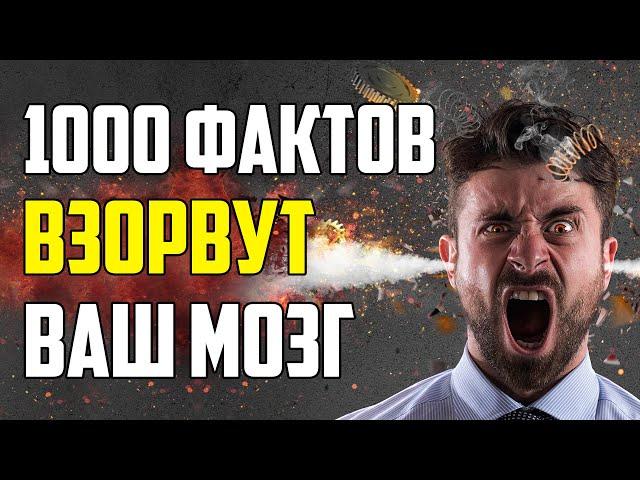 1000 НАУЧНЫХ ФАКТОВ, КОТОРЫЕ ВЗОРВУТ ВАШ МОЗГ