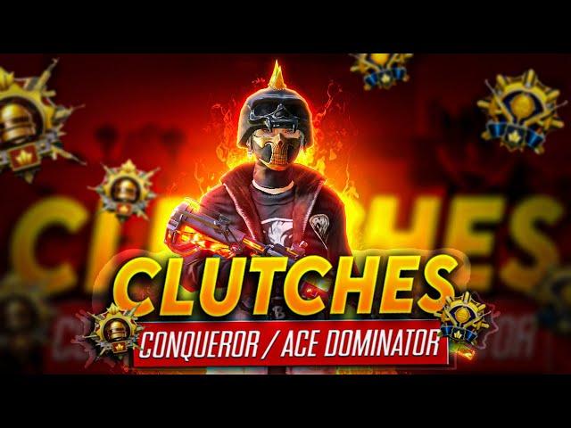 Conqueror/Ace Dominator Rank!  | BGMI High Tier Lobby Clutches