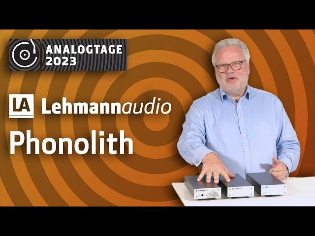 Analogtage 2023 - Lehmannaudio: Phonolith