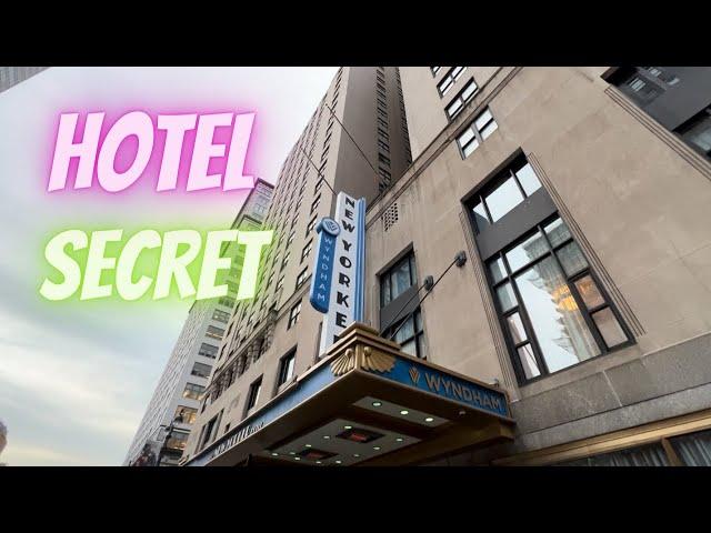 The New Yorker Hotel by Wyndham has a secret 