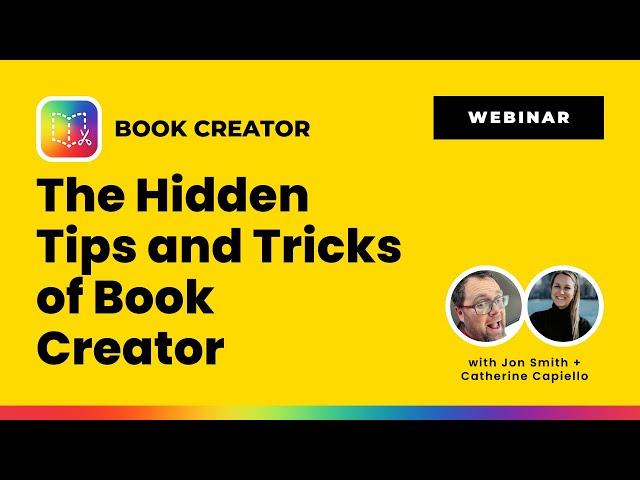 The Hidden Tips and Tricks of Book Creator