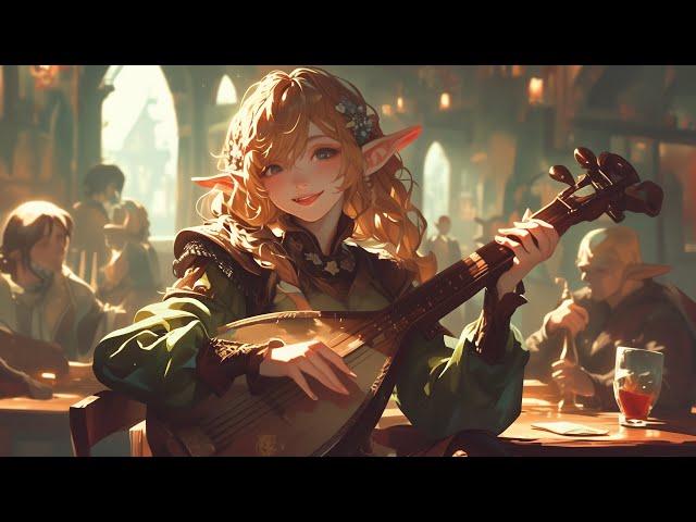 Relaxing Medieval Music - Bard/Tavern Ambience, Relaxing Sleep Music, Fantasy Tavern