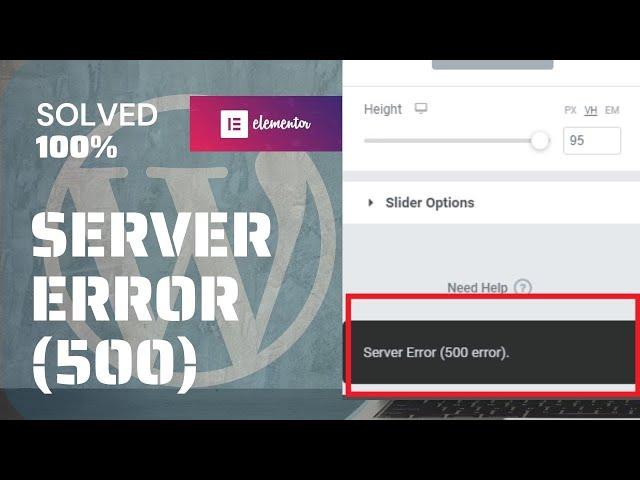 Elementor server error 500 | Elementor update error 500  | SOLVED 100% 