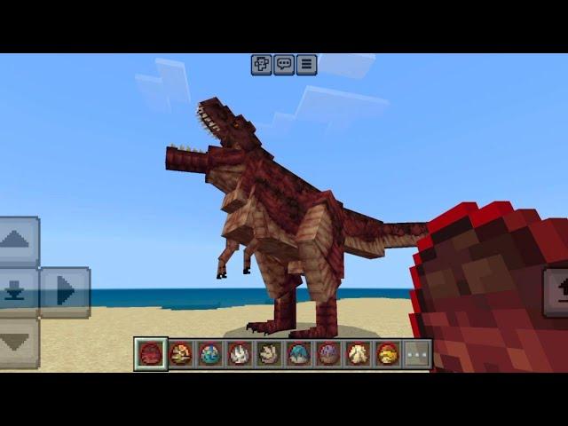 Dinosaurs by Honeyfrost ADDON UPDATE in Minecraft PE