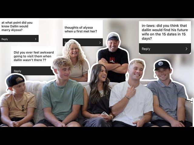 Q&A with our family| Alyssa & Dallin