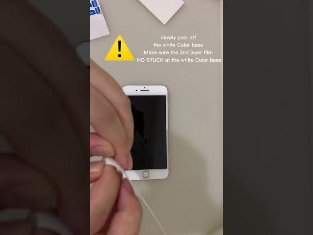 水凝膜安装技巧Hydrogel Screen Protector Installation(中文版)