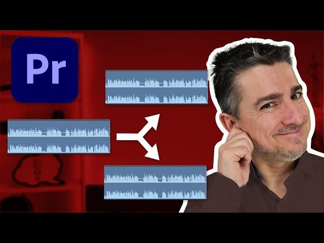 In Adobe Premiere Pro eine Tonspur trennen - Aus 1 mach 2!