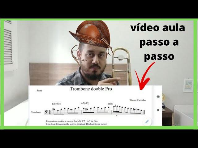 FRASEADO NA IMPROVISAÇÃO APLIQUE ESSE MODELO PRONTO E CRIE SEU PRÓPRIO | TROMBONE | THESCO CARVALHO