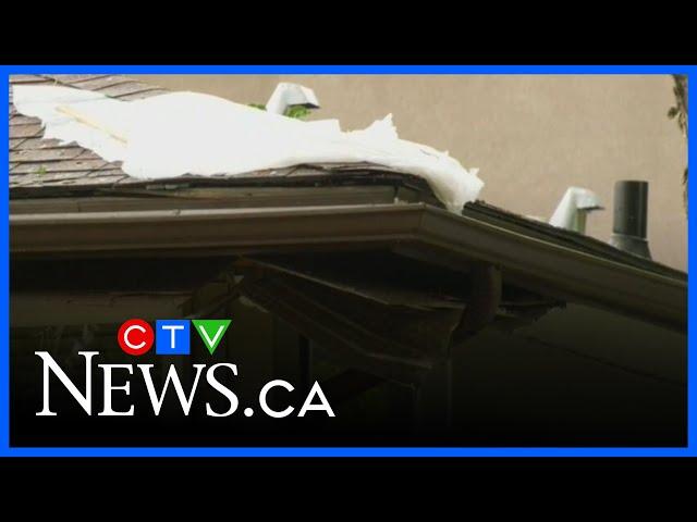 Lightning strikes home in community of West Hillhurst