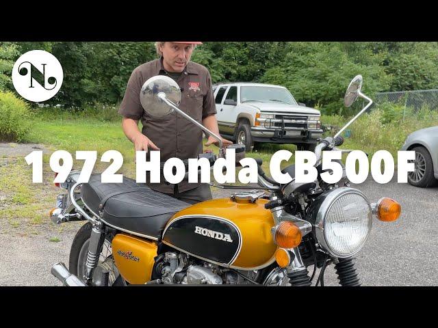 Nova Motorcycles-1972 Honda CB500F