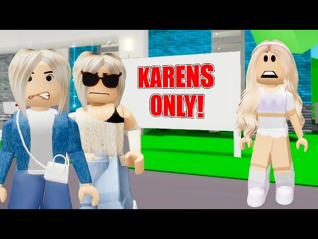 SNEAKiNG Into An ALL KAREN CLUB *Brookhaven Roleplay*