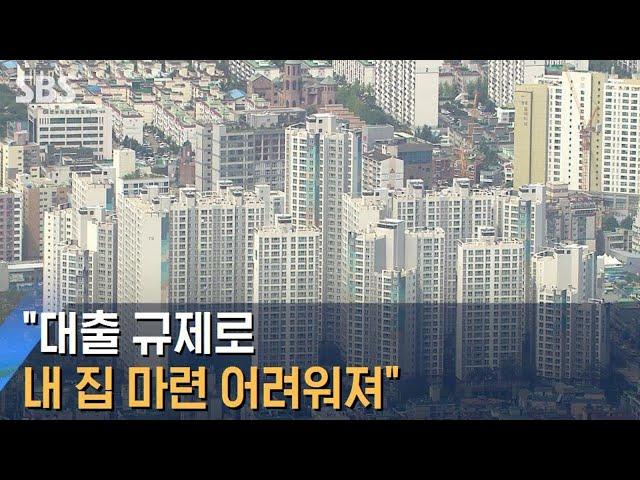 "대출 규제로 내 집 마련 어려워져" 반발…예외 검토 / SBS