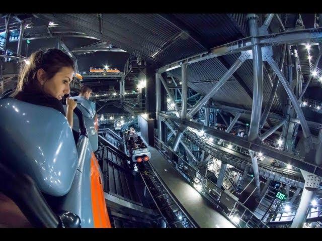 Space Mountain Lights On