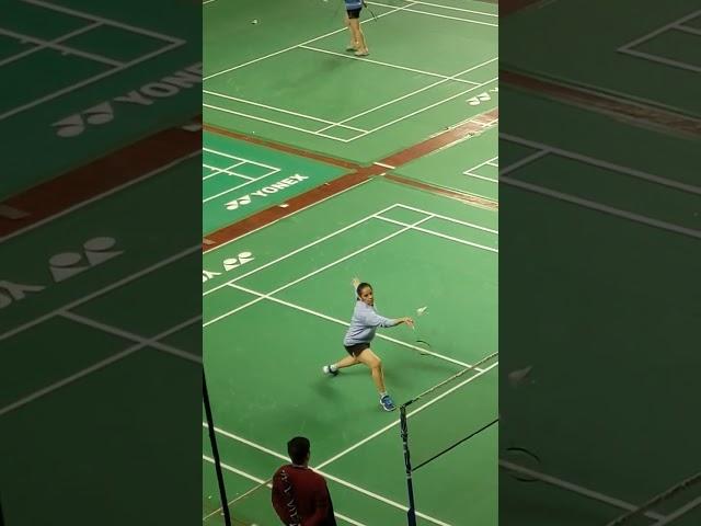 Saina Nehwal R32 practice before match #badminton #indianbadminton #indiaopen2023 #sainanehwal