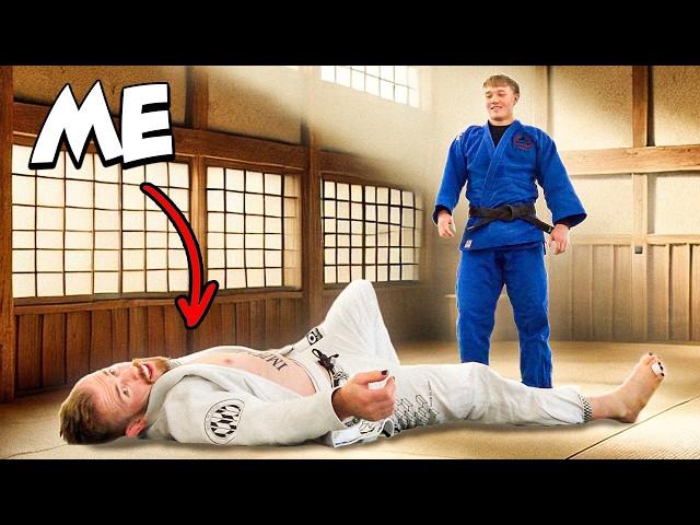 Jiu jitsu vs. judo master