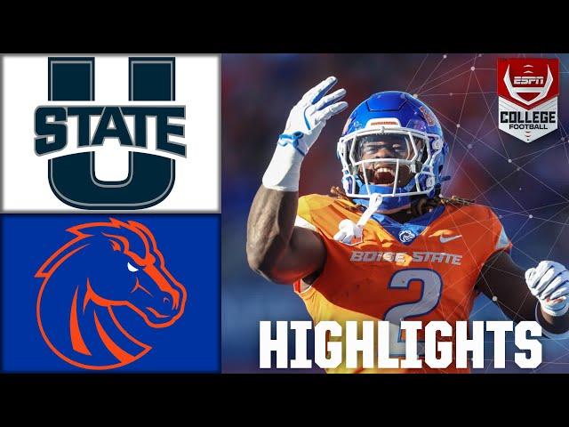 Utah State Aggies vs. Boise State Broncos | Full Game Highlights | ESPN College Football