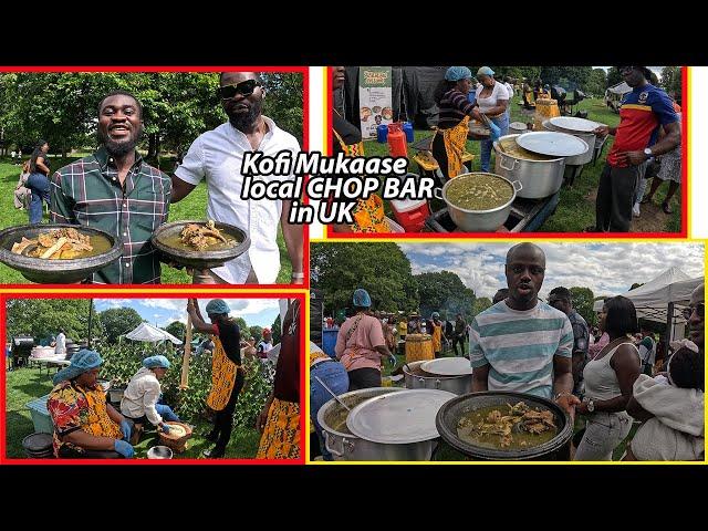 The Ghanaian Local Chop Bar in London is BACK !! Kofi Mukaase Local Chop Bar Restaurant is FIRE 