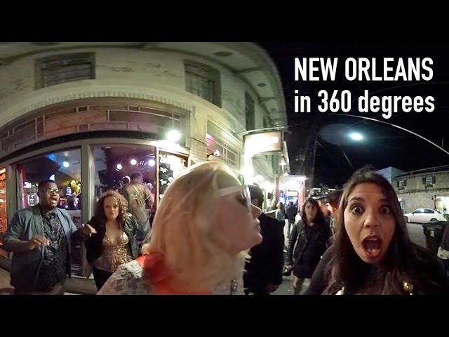 Experience my New Orleans trip in 360 degrees!