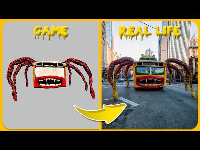 Bus Eater In Real Life - All Eat Monster In Real Life | Guess The Eater MONSTER'S Voice?