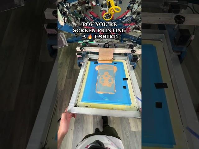 Printer POV: Screenprinting a Custom T-Shirt, the way YOU want. 