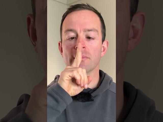 Improve Shoulder Internal Rotation with a Vision Exercise #shorts