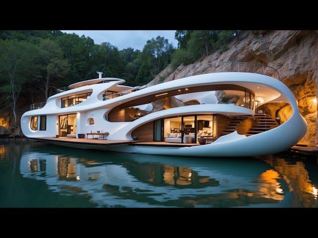 AMAZING HOUSEBOAT YOU NEED TO SEE