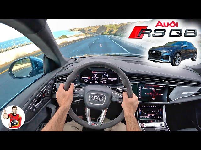 The 2023 Audi RSQ8 is a Clean-Shaven Bully (POV Drive Review)