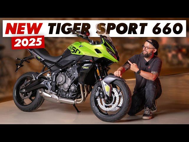 New 2025 Triumph Tiger Sport 660 Announced: Everything You Need To Know!