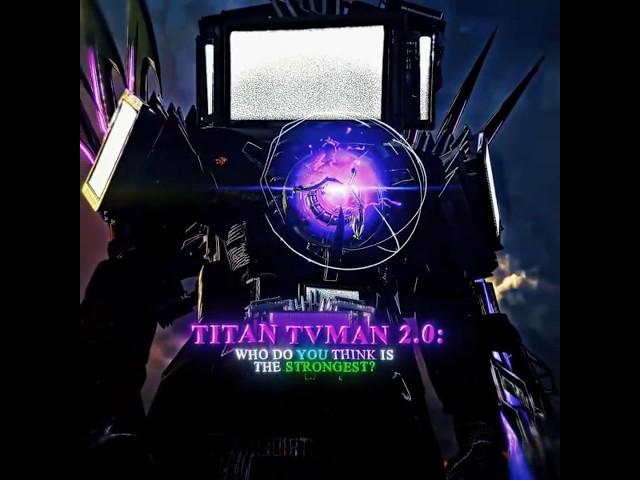 Titan Camerman 2.0 VS Titan Tvman 2.0  || Fanmade Skibidi Toilet Animation @StriderZ47  ||