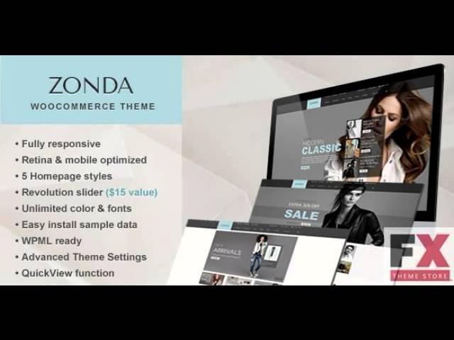 Preview Zonda - Ultimate Responsive Woocommerce Theme TFores