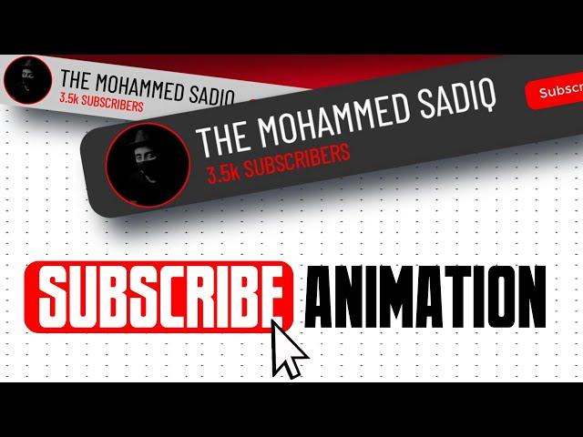 How to Make Subscribe Button Animation in Filmora | Subscribe Button Animation Download | 2023