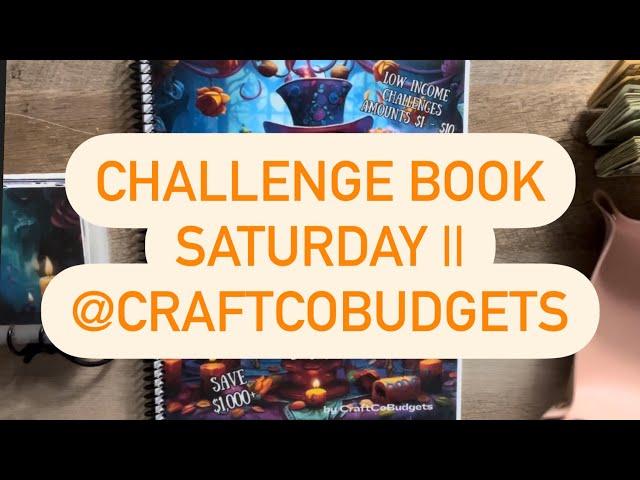 Skellie Lovers Savings Challenge Book || $300 Cash Stuffing || Halloween || @CraftCoBudgets