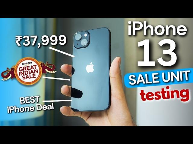 iPhone 13 Unboxing – Sale Unit SCAM?  Amazon Great Indian Festival | Check Original iPhone or Not?