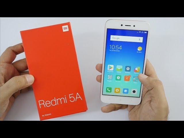 Redmi 5A Budget Android Smartphone Unboxing & Overview