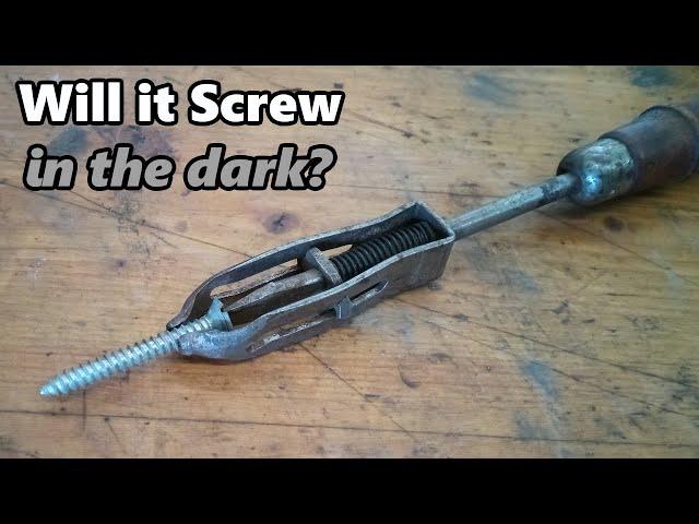 The Grasp-It, a Vintage 1916 Screw Holding Screwdriver
