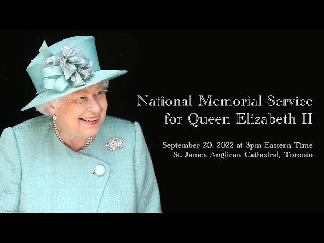 National Memorial Service for Queen Elizabeth II