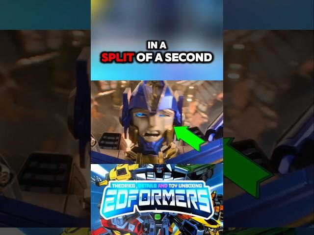 Funny detail on Sentinel Prime in Transformers One ! #edformers #transformers