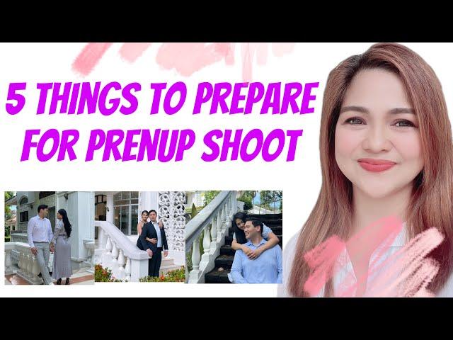 5 Things to Prepare During Prenup Shoot | Wedding Tips