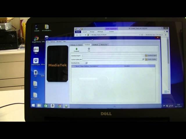 SP Flash tool - Flasher un Smartphone Mediatek