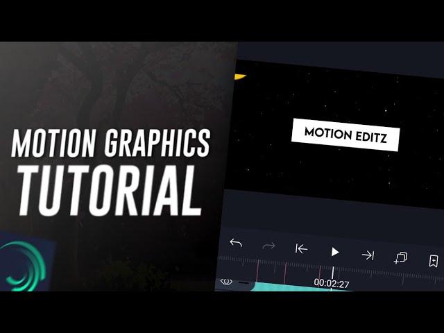 Simple Mograph Animation In Alight Motion | Intro Tutorial | Motion Editz