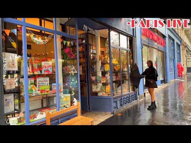 [PARIS LIVE] Bonjour Paris Rainy Day in Latin Quarter Walk Live Streaming 26/September/2024