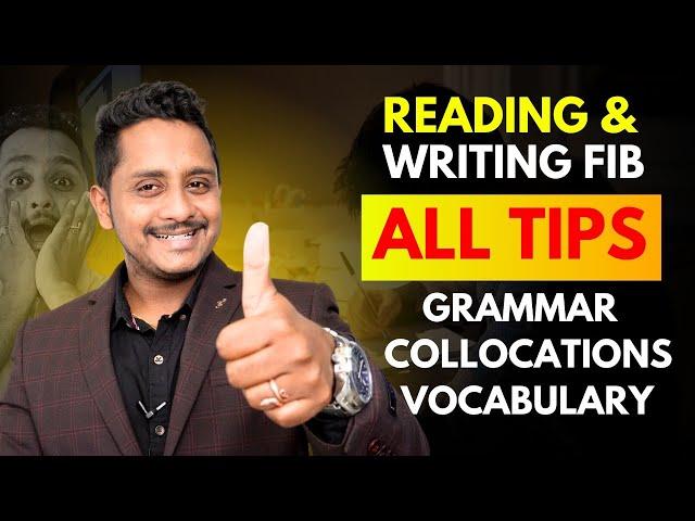 Easy Trick & Tips to Score 90 - PTE Reading Writing Fill in the Blanks | Skills PTE Academic