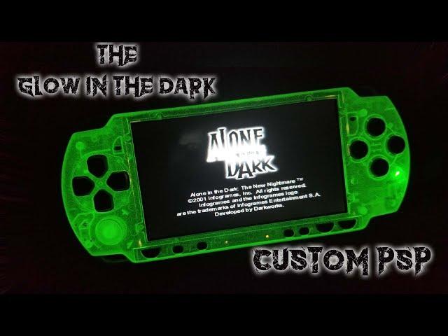 The Alone in the dark Glow in the dark PSP 2000